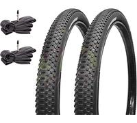 2 neumáticos 27,5 x 2,10 (54-584) + cámaras de aire Mountain Bike neumáticos rígidos bicicleta bicicleta MTB