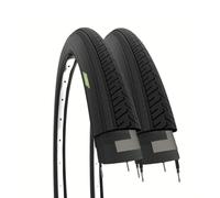 2 Neumáticos de Carretera Negros para Bicicleta de Ciudad, Bicicleta, Adulto, Holanda Neumáticos de neumático de 27 x 1 1/4 (32-630)