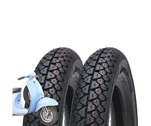 2 neumáticos Deestone 3,50-10 gomas para Piaggio Vespa GS GR PX 125 150 200 Arcobaleno Rally Sprint