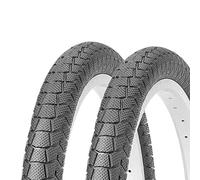 2 neumáticos Kenda 20 x 1,95 (50 - 406) neumáticos de carretera K 907 rígidos negros para BMX City, niño