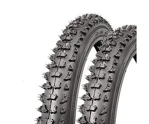 2 neumáticos Kenda K 817 16 x 1,95 (50-305) neumáticos negros para bicicleta de montaña para niño