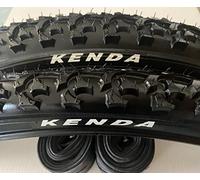2 neumáticos MTB Kenda 26 x 1,95 (50-559) K 831 + 2 cámaras de aire Mountain Bike Bike MTB