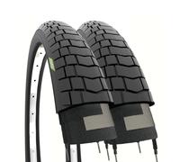 2 Neumáticos Negros 20 X 1.95 (50-406) Bicicleta BMX Y Free Style Niño