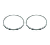 2 neumáticos sólidos para silla de ruedas, 24 x 1 3/8 pulgadas, a prueba de pinchazos, color gris