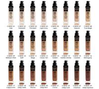 2 NYX Can'T Stop Won'T Full Coverage Foundation - Cswsf CM Recoger Su 2 Color "
