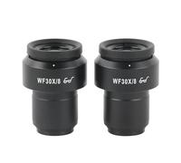 2 oculares de Campo Amplio WF5X, WF10X, WF15X, WF20X y WF30X for microscopio estereoscópico Binocular trinocular 30 mm(Pink)