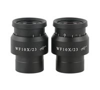 2 oculares de Campo Amplio WF5X, WF10X, WF15X, WF20X y WF30X for microscopio estereoscópico Binocular trinocular 30 mm(Orange)