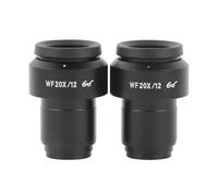 2 oculares de Campo Amplio WF5X, WF10X, WF15X, WF20X y WF30X for microscopio estereoscópico Binocular trinocular 30 mm(Purple)