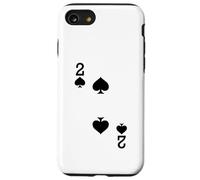 2 of Spades - Juego de cartas para disfraz de Halloween Carcasa para iPhone SE (2020) / 7 / 8