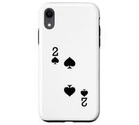 2 of Spades - Juego de cartas para disfraz de Halloween Carcasa para iPhone XR