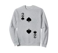 2 of Spades - Juego de cartas para disfraz de Halloween Sudadera