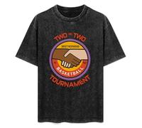 2 On 2 Brotherhood White Can't Jump Basketball 90S Film Unisex T-Shirt Top Black Mens tee XL