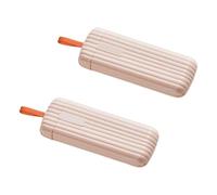 2 organizadores de medicamentos portátiles con cajones pequeños, accesorios para el hogar para familias, oficinas y viajeros que necesitan pastillero de fácil acceso