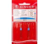 2 Original Singer universal Zwilling agujas coser 2025 grosor 80/11