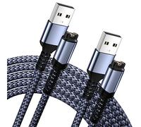 [2 Pack 1.2M]Cable Cargador para Garmin Reloj,Nylon Cable Carga para Garmin Fenix 7 7S 7X Plus 6 6S 6X Pro Plus,Forerunner 935 945 45 45S 245 745,Approach S10 S40 S42 S60 X10,Vivoactive 3 4 4S,Venu 2S