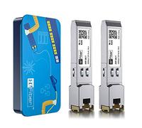 2 Pack, 1000BASE-T SFP Transceptor, SFP a RJ45, 1.25G Cobre SFP a Ethernet módulo Compatible con Cisco GLC-T/SFP-GE-T, MA-SFP-1GB-TX, Ubiquiti UniFi UF-RJ45-1G, Mikrotik S-RJ01, Netgear AGM734...