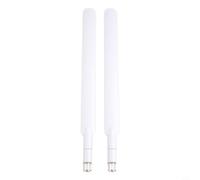 2 Pack 4G LTE Antena externa 5dBi Ganancia Conector para Huawei B525 B535 B315 B310 E5186 Router Signal Booster (blanco)