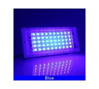 2 Pack 50W Ultra Thin LED Flood Light with Cap IP65 Outdoor LED Spotlight Outdoor LED Lamp for Garden, Yard, Garage, Driveway --Blu Ray[Energy Class F