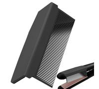 2 Pack Barber Straightening Comb Attachment Hair,V Type Barber Straightening Comb Attachment for Hair Flat Iron Comb,Hairdressing for Hair Straightener Electric Hair Splint,Hair Styling Tools