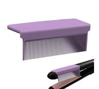 2 Pack Barber Straightening Comb Attachment Hair,V Type Barber Straightening Comb Attachment for Hair Flat Iron Comb,Hairdressing for Hair Straightener Electric Hair Splint,Hair Styling Tools