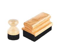 2 Pack Chopping Board Wax with Non-Slip Grip Oil Applicator for Easy Application on Bamboo Kitchen Boards - Essential Maintenance Tool for Wooden Cutting Boards