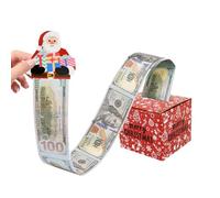 [2 Pack] Christmas Themed Surprise Money Box, Surprise Box Gift Box for Money, Money Box for Cash Gift Christmas, Christmas Money Box for Cash Gift Pull (#3)