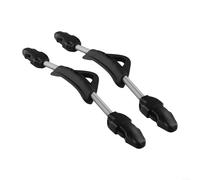 2 Pack de correas de palma de buceo con resorte de acero inoxidable Correas de repuesto antideslizantes Hebillas de acero inoxidable para aletas Cressi Mares de acero inoxidable (M negro)