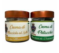 2 pack de crema de leche de avellanas y pistachos "antigua receta de los Marqueses" 2x200g