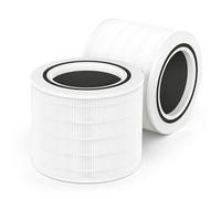 2 Pack de filtro de repuesto Core 200S, compatibles con el purificador de aire inteligente LEVOIT Core 200S, filtro de carbón activo H13 HEPA auténtico, componentes: Core 200S-RF, Core 200S-P.