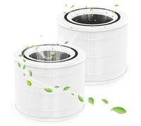2 Pack de Filtro de Repuesto Core 300S, Compatibles con el Purificador de Aire Inteligente WiFi LEVOIT Core 300S, Filtro 3 en 1 H13 HEPA Auténtico con Carbón Activo, Código de Pieza: core 300-RF