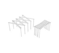 2 Pack Extendable Pot Lid Holders Multipurpose Steamer Rack Pans Glasses Holder Gift