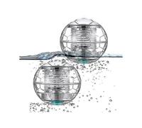 2 Pack Floating Solar Pool Light Led Lighting Automatic Color Changing Waterproof Ball Solar Lamp for Garden Pond, Pool, Pond