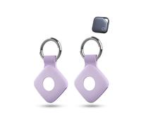2 Pack Funda de silicona para UGREEN FineTrack Anti-Loss Tracker, daunke Funda de Protección Completa (adecuada para personas mayores, mascotas, mochila, equipaje, niños, llaves) Resistente a arañazos