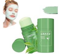 2 Pack Green Mask Stick, Máscara de Té Verde, green tea deep cleanser mask, Mascarilla de Arcilla Purificadora de té Verde,Hidratar Piel, Ajustar el Equilibrio de Agua y Aceite