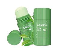 2 Pack Green Mask Stick, Máscara de Té Verde, Mascarilla Limpiadora Facial, green tea deep cleanser mask, Mascarilla de Arcilla de té Verde,Hidratar Piel