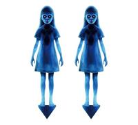 2 Pack Halloween Twin Ghost Yard Signs Horror Lawn Decor with Ground Stakes