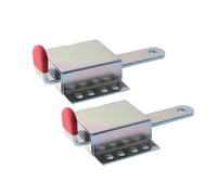 2 Pack Heavy Duty Rolling Garage Door Locks, Inside Doors Deadlock, Colored Zinc Alloy Lock, Side Mounted Para Puertas