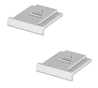 (2 Pack) JJC Funda para Zapata para Fujifilm X-E5 X Half X-HF1 XS20 XH2 XH2s XH1 XT5 XT4 XT3 XT2 XE4 XT50 XT30 XT30II XT20 XT10 X100VI X100V X100F GFX100RF GFX100SII GFX100S GFX100 GFX50R XPRO3 Plata