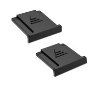 (2 Pack) JJC Funda para Zapata para Fujifilm X-E5 X-M5 X Half X-HF1 XS20 XH2 XH2s XH1 XT5 XT4 XT3 XT2 XE4 XT50 XT30 XT30II XT20 XT10 X100VI X100V X100F GFX100RF GFX100SII GFX100S GFX100 GFX50R Negro