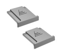 (2 Pack) JJC Funda para Zapata para Fujifilm X Half X-HF1 XS20 XH2 XH2s XH1 XT5 XT4 XT3 XT2 XE4 XT30 XT30II X-T30III XT20 X100VI X100V X100F GFX100RF GFX100SII GFX100S GFX100 XPRO3 Plata
