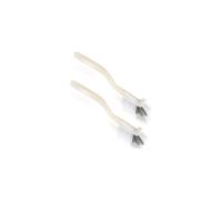 2-Pack Kitchen Cleaning Brushes with Long Handle, Corner Scrub Brush, Bottle Brush, Dishwashing Brush, Cup Brush for Pots Pans Mugs