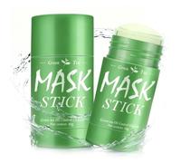 2 Pack Máscara de Té Verde,Green Mask Stick,Green Tea Cleansing Mask,Mascarilla Te Verde Para Limpieza Profunda,Masque Stick hidratante Eficaz,Adecuado Para la Mayoría de Los Tipos de Piel