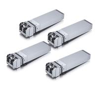 2 Pack Módulo 10Gb SFP+ SR 300m, Transceiver 10GBase-SR para Fibra Multimodo(4pcs,10GBase-LRM: 220m)