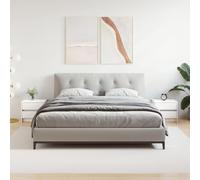 2 Pack Night Stands Solid Pine Wood White 40x31x35.5 cm with 2 Drawers, Rustic Bedside Tables for Bedroom Storage, Elegant End Tables for Living Room Decor