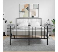 2 Pack Night Stands with 3 Drawers, Engineered Wood Bedside Table Concrete Gray 40x35x69 cm, Modern Bedroom Furniture, Sturdy & Spacious Storage for Home Decor