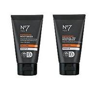 (2 PACK) No7 Men Energising Moisturiser SPF 15 x 50ml & Energising Gradual Tan Moisturiser SPF 15 x 50ml by No7 Men