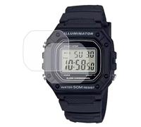 2 Pack | Protector de Pantalla Cobertura Total Resistente a los Arañazos compatible con Relojes Casio W-218H W-218H-1AVCF W218HC-2AV W-218H-5BVCF