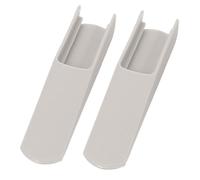 2-Pack PVC Child Highchair Leg Inserts For Floor Protection & Stability