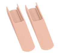 2-Pack PVC Child Highchair Leg Inserts For Floor Protection & Stability | 5.5x2 Inch Multifunctional Safety Extenders | Non-Slip Thickened Foot Caps For Small Chair Legs | Universal Fit Style B