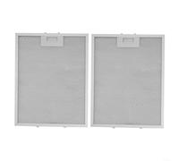 2-Pack Range Hood Grease Filter 350x240x9mm Aluminum Mesh | 2-pack para value set, 350x240x9mm precise fit, aluminum mesh construction, washable design, easy install